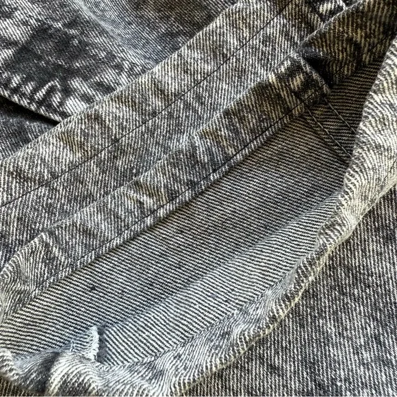 Vintage Levis Jeans Mens 34x34 (Fits 32x27) Gray Acid Wash 505 80s - Picture 11 of 12